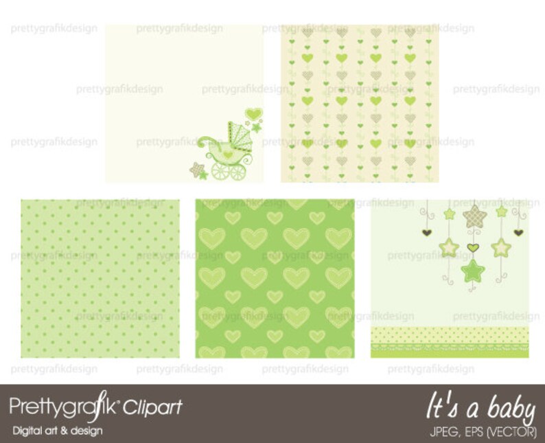 Baby clipart commercial use, vector graphics, digital clip art, digital images CL387 image 2