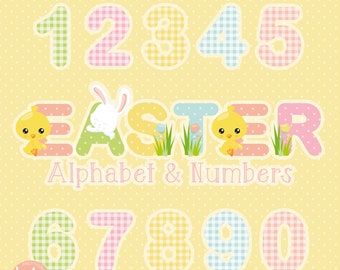 Easter Alphabet, clipart, clipart commercial use,  vector graphics,  clip art, digital images - CL1532