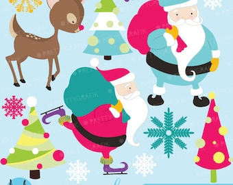 Christmas clipart commercial use, vector graphics, digital clip art, digital images  - CL591