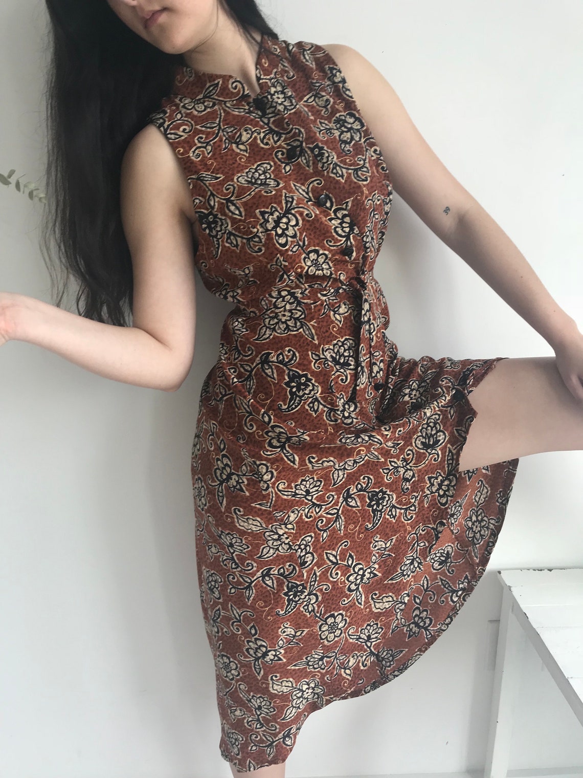 90s silk dress