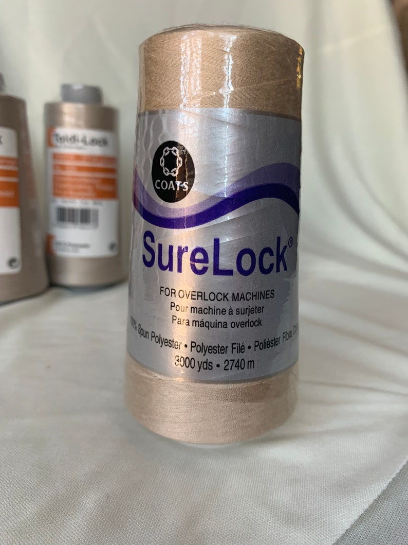 Tan Color Variety Thread, Beige, Khaki, Buff, Toldi Lock and Sure Lock ...