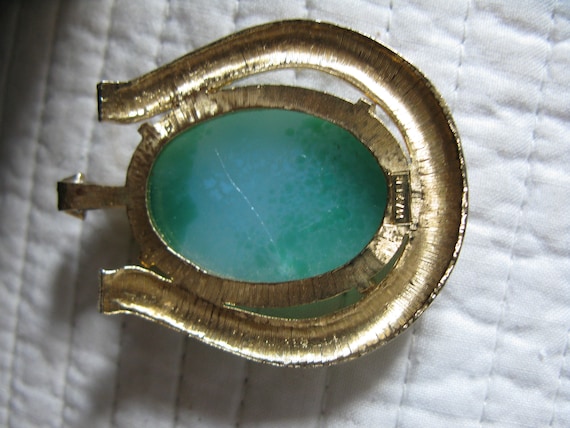 Mazer Vintage Horseshoe Pendant - image 3