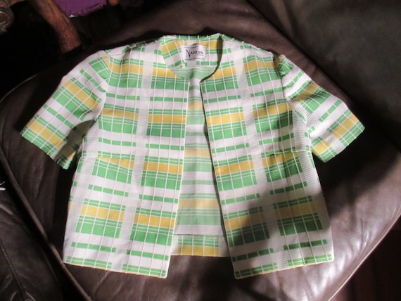 lime green bolero jacket