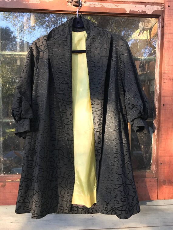 Lovely glam 1940s 1950s 1960s textured brocade bl