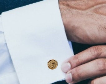 Gold Druzy Cufflinks | Elegant Gold Druzy Cufflinks | Sparkling Faux Druzy Men&#39;s Jewelry  Perfect Cufflinks For Weddings And Formal Events