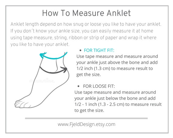 Snowflake anklet outlet