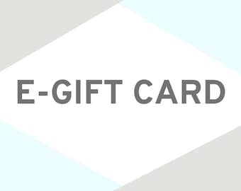 FjeldDesign E-Gift Card | Digital E-Gift Card Redeemable only www.FjeldDesign.etsy.com | Last Minute Gift Idea