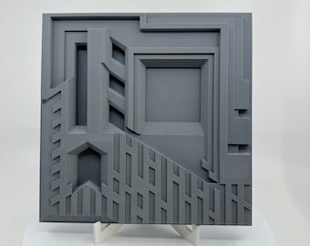Frank Lloyd Wright-Inspired Freeman House Tile Replica