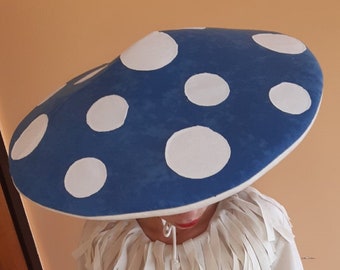 Blue Mushroom Headpiece for Toddlers 