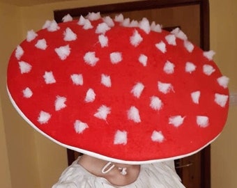 Amanita muscaria- mushroom costume for toddlers, kids and adults