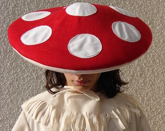 Mushroom hat etsy Clearance