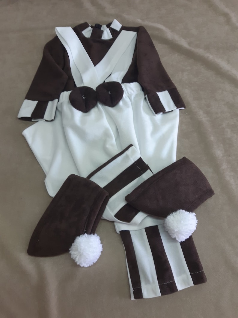 Oompa Loompa costume for toddlers and kids image 5