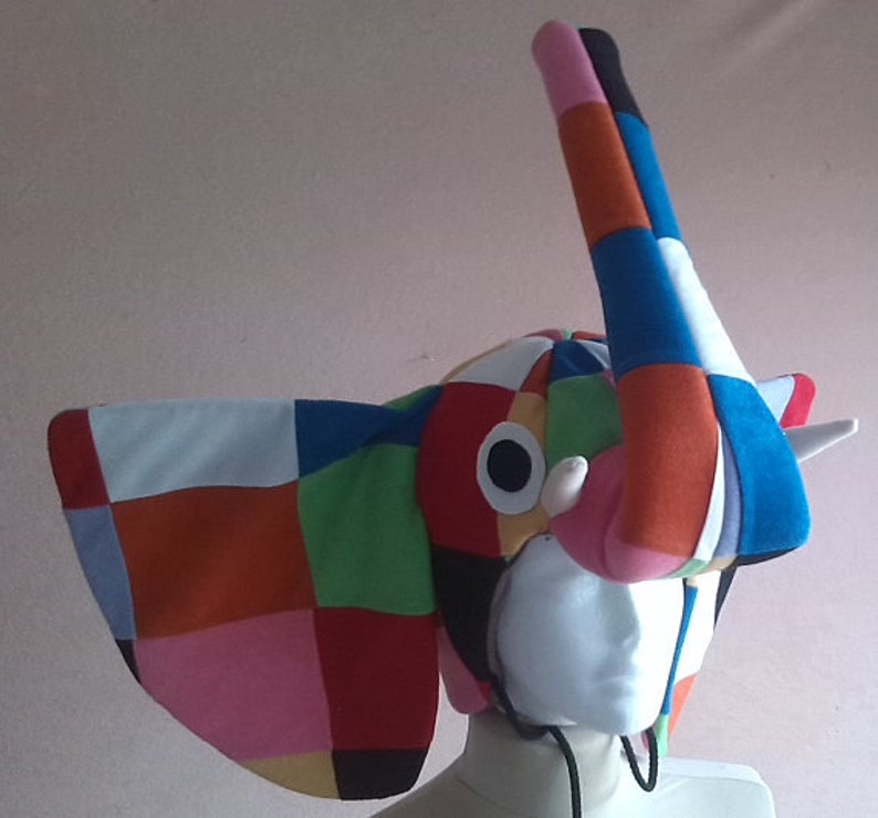Elmer elephant headpiece