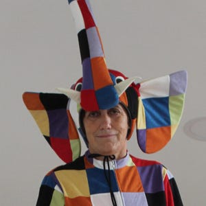 Elmer the elephant - costume for toddlers, kids and adults