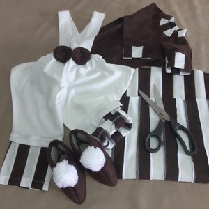 Oompa Loompa costume for toddlers and kids image 3