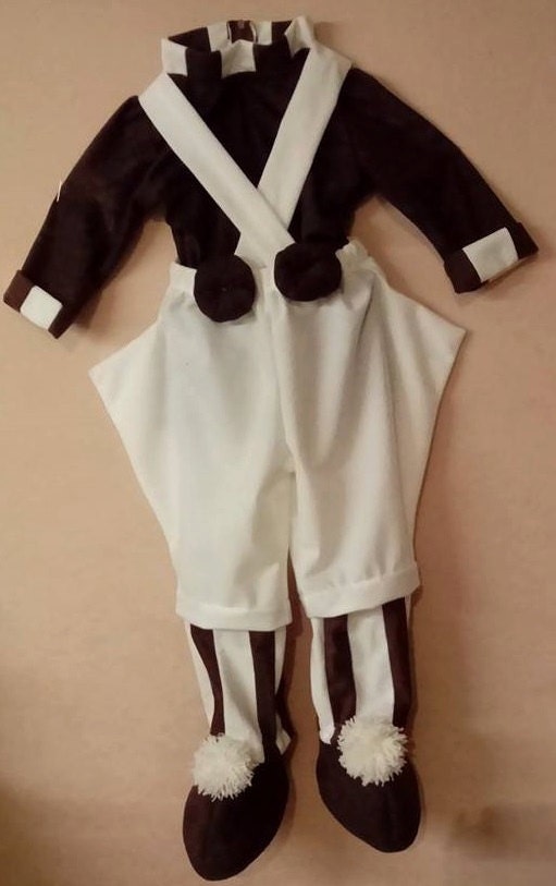 homemade adult oompa loompa costumes