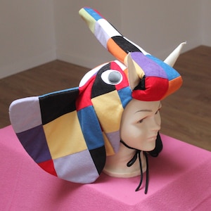 Elmer elephant headpiece