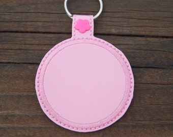 3,75" ITH blank cirkelnyckelring / tryckflik 5x7-båge krävs - nedladdningsbar maskinbroderidesignfil