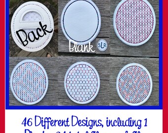 Skjortspänne ITH broderidesignfil - LÄS BESKRIVNINGEN innan du köper - 24 designfiler.