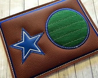 ITH-muggmatta - Fotbollsstjärnedesign - nedladdningsbar maskinbroderidesignfil