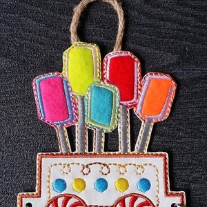 Lebkuchen Weihnachten SUCKER Zug-Auto-Stickerei-Design-Datei - 5 x 7 Hoop - herunterladbare Maschine Stickerei Design Datei