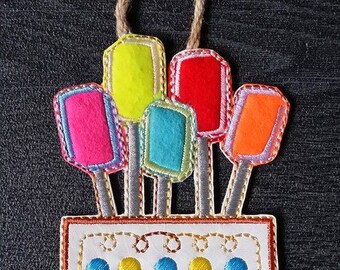 Pepparkaksjultågsvagnssug ITH-broderidesign (5x7-båge) (digital nedladdning)
