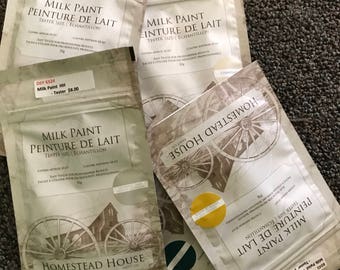 Homestead House Milk Paint 30g Tester Size