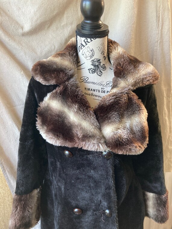 Faux Fur Winter Coat 1970s/early 1980s - image 2