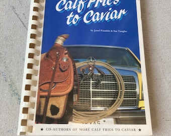 Livre de recettes de frites de veau au cavier du Texas