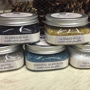 Tinta de leite Miss Mustard Seed - Glitter de vidro alemão
