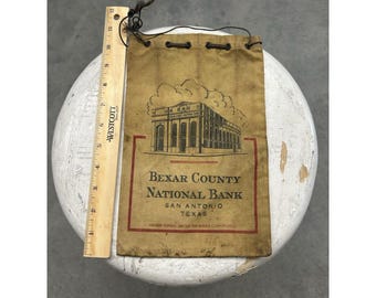 Vintage Bank Deposit Bags Bank of America Lot 6713 & 6710- Qty 16