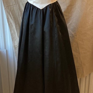 Gunne Sax 1980s Strapless Black and White Dress image 2