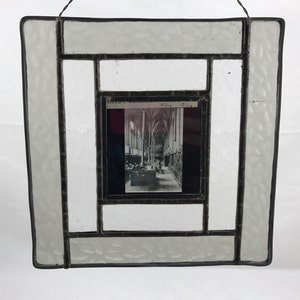Stained Glass Lantern Slide - King&#39;s College