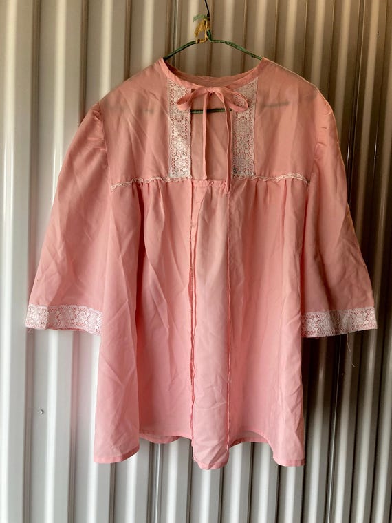 Handmade Vintage Bed Jacket - image 1