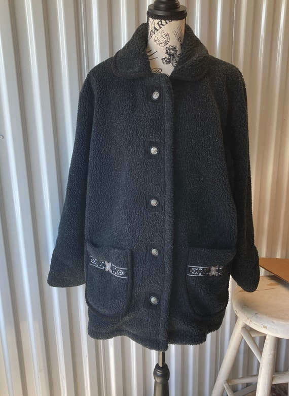 Winter Fleece Coat 1970s/1980s