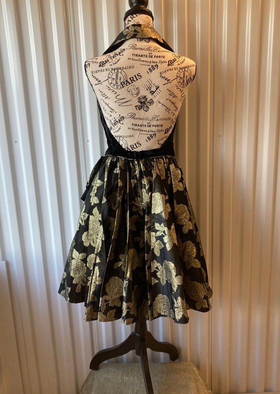 strapless open back dress Dave & Johnny Prom Dress A10222 main image 0