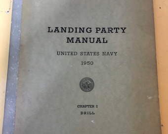 1950 Landing Party Manual Chapter 2 Drill