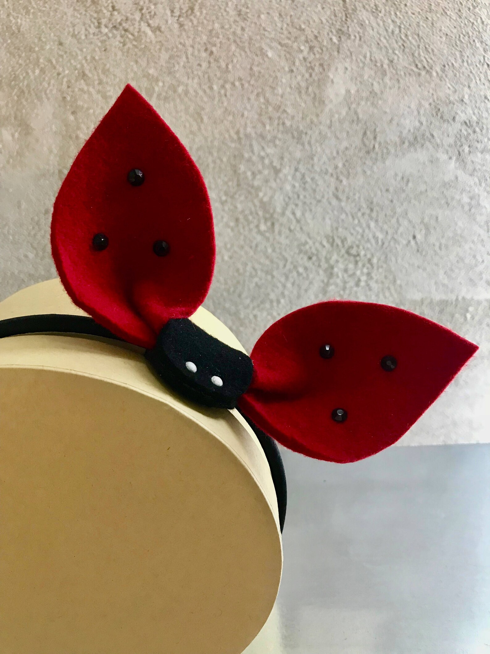 Ladybug Headband Ladybug Costume Baby Girl Headband Ladybug Etsy