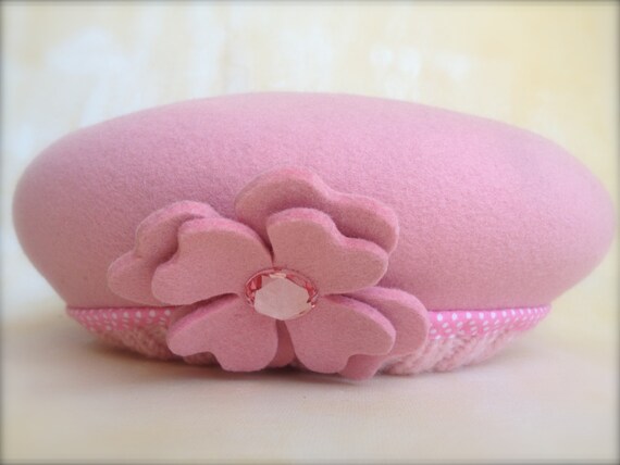 Basco francese bambine berretto rosa per bimba cappello | Etsy Italia