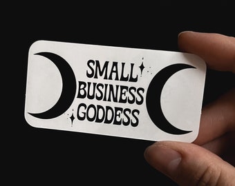 Small Business Goddess Sticker - Daily Planner - Entrepreneur Stickers - Witchy Sticker - Water Bottle Decal