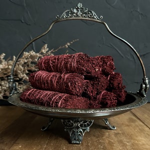 Dragons Blood Mountain Sage Bundle - Witch Ritual Tools - Dragon&#39;s Blood Resin Sage Stick, Mountain Sage Smoke Energy Cleansing,