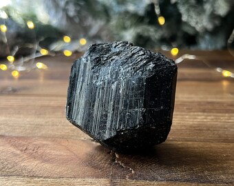 Tourmaline Chunk - Meditation  - Healing Crystals - Protection - Witchy Decor - Black Crystal