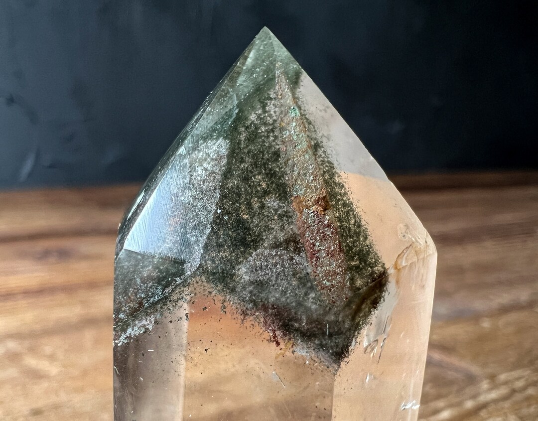 Natural Garden Quartz Tower Lodolite Point Shamanic Dream Quartz High