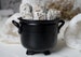 Black Cauldron - Witchy Decor - Incense Burner - Altar - Halloween -Cauldron Planter - Divination Tools - Ritual Tools -  Sacred Tool - 