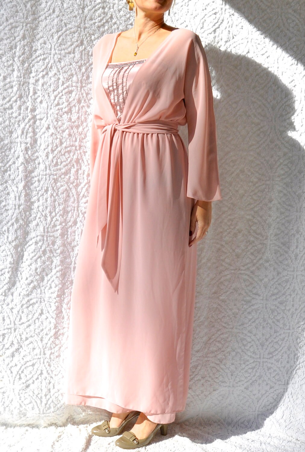 70s evening gown