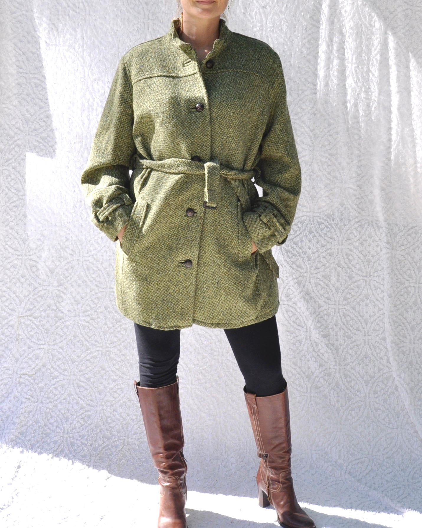 ll bean trench coat