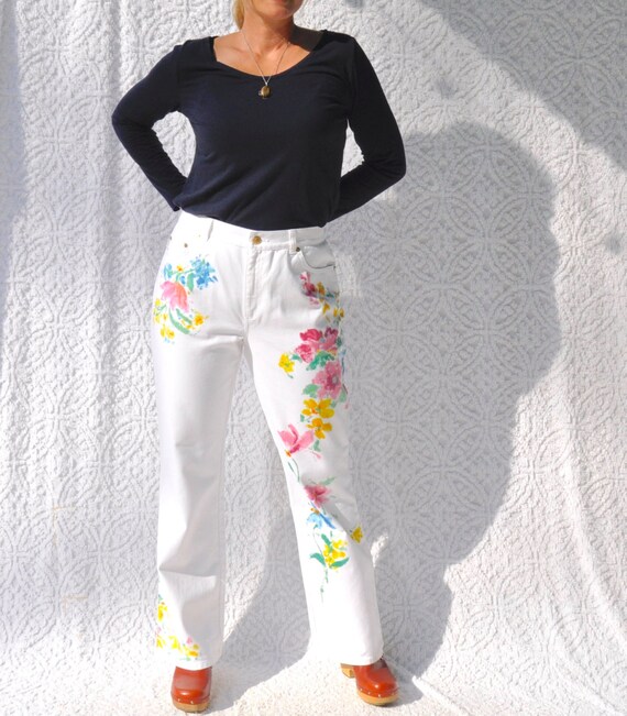 ralph lauren paint jeans