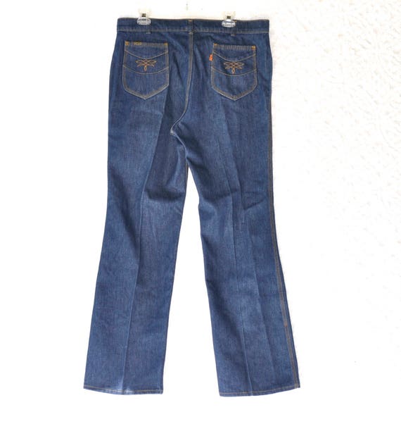 Vintage Levis Jeans. 70s Jeans | Dark Wash Mens Je