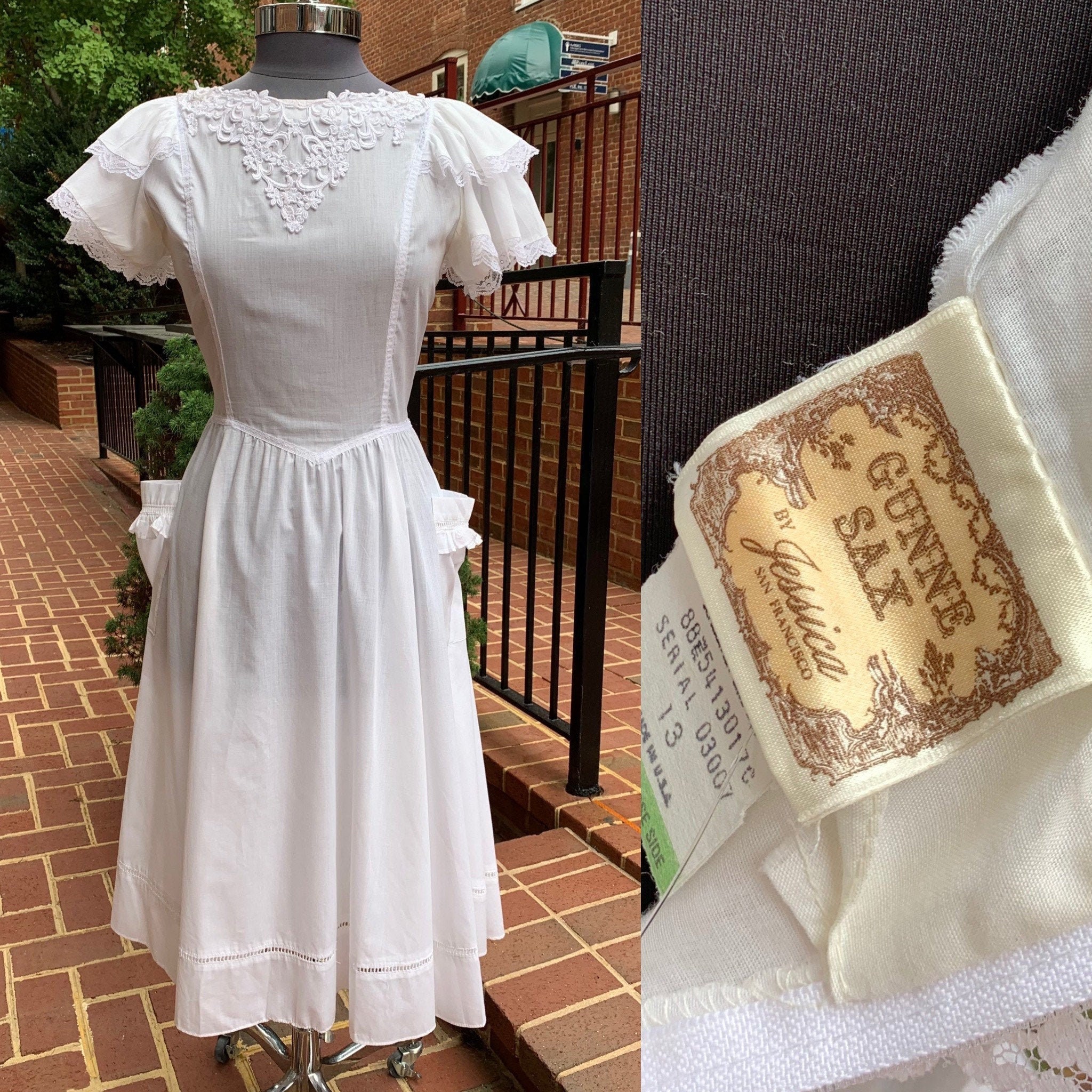 1980s Jessica Mcclintock Gunne Sax ...