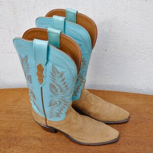 lucchese turquoise boots